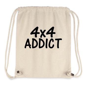 4x4 addict - Stanley/Stella Recycled Gym Bag - natural - Front