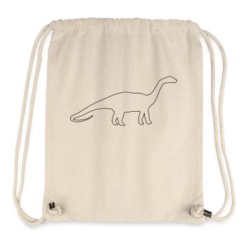 dino - Stanley/Stella recycelter Gym Bag - Naturweiß - Vorne
