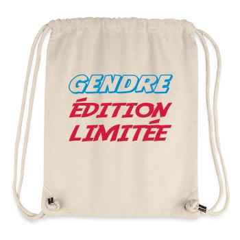 Limitierte Auflage GENDRE - Stanley/Stella recycelter Gym Bag - Naturweiß - Vorne