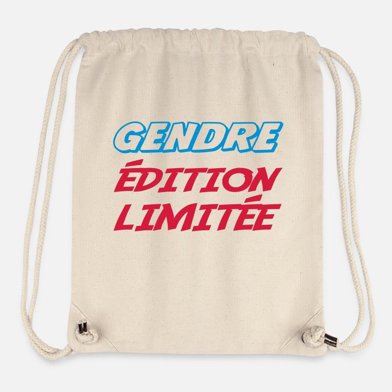 Limited edition GENDRE - Stanley/Stella Recycled Gym Bag - natural
