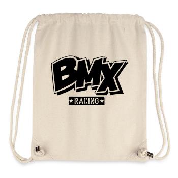 logo - Sac à cordon recyclé Stanley/Stella - blanc naturel - Devant