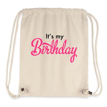 Geburtstag - Stanley/Stella recycelter Gym Bag - Naturweiß - Vorne