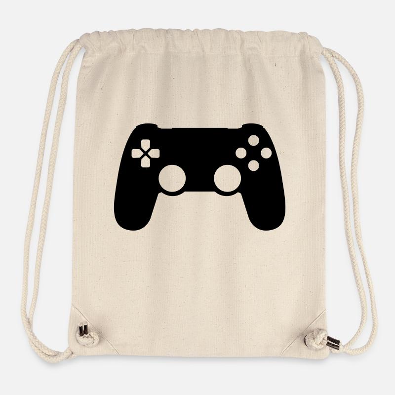 Gamepad - Sac à cordon recyclé Stanley/Stella - blanc naturel