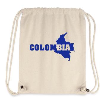Colombia (ID: 002004) - Stanley/Stella recycelter Gym Bag - Naturweiß - Vorne