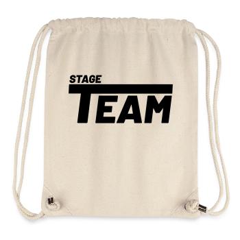 équipe de scène groupe de théâtre Spotlight - Sac à cordon recyclé Stanley/Stella - blanc naturel - Devant