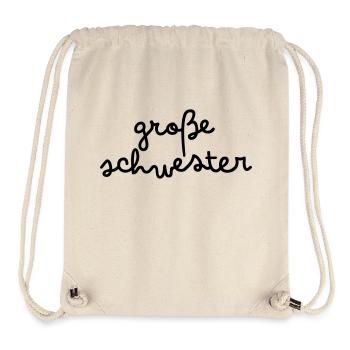 Older sister - Stanley/Stella Recycled Gym Bag - natural - Front