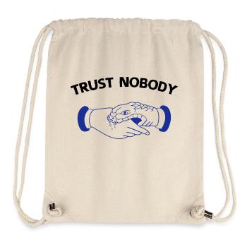 trust nobody - Stanley/Stella Recycled Gym Bag - natural - Front