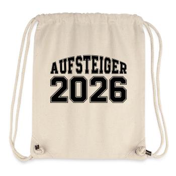 aufsteiger 2026 - Stanley/Stella recycelter Gym Bag - Naturweiß - Vorne