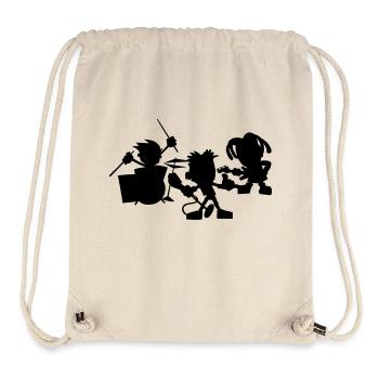 Band - Stanley/Stella recycelter Gym Bag - Naturweiß - Vorne