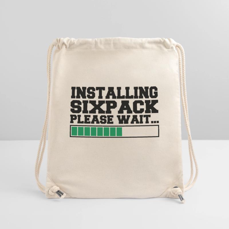 INSTALLING SIXPACK 2 Sac à cordon recyclé Stanley/Stella
