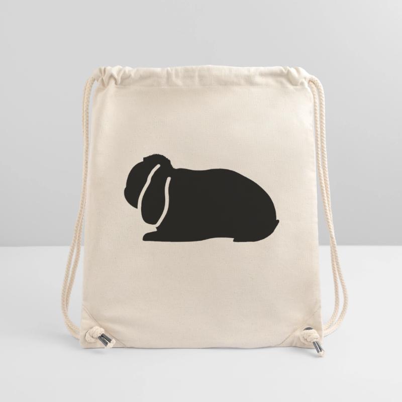 NHD emblem Dwarf Lop rabbit ram Stanley/Stella Recycled Gym Bag