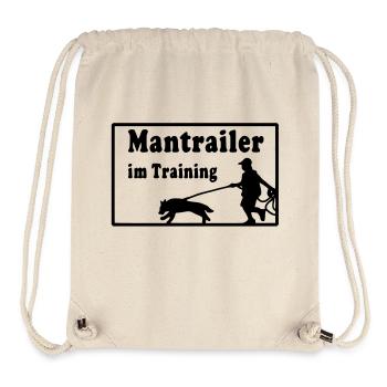 mantrailer_im_training - Stanley/Stella Recycled Gym Bag - natural - Front