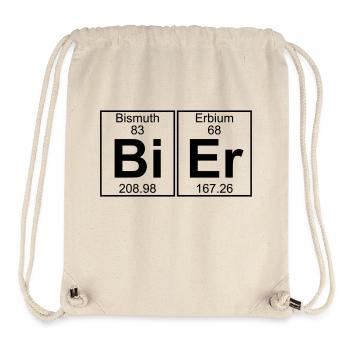 Bi-Er (bier) - Sac à cordon recyclé Stanley/Stella - blanc naturel - Devant