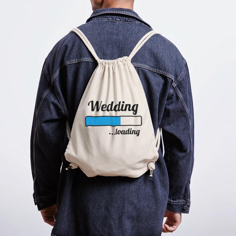 Wedding ...loading Sac à cordon recyclé Stanley/Stella