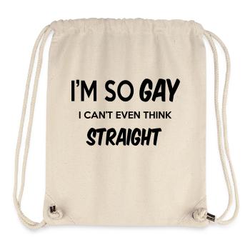 Gay - Sac à cordon recyclé Stanley/Stella - blanc naturel - Devant