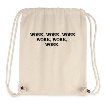 Work Work - Stanley/Stella recycelter Gym Bag - Naturweiß - Vorne