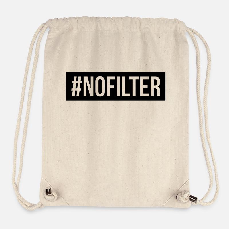 NoFilter - Stanley/Stella recycelter Gym Bag - Naturweiß