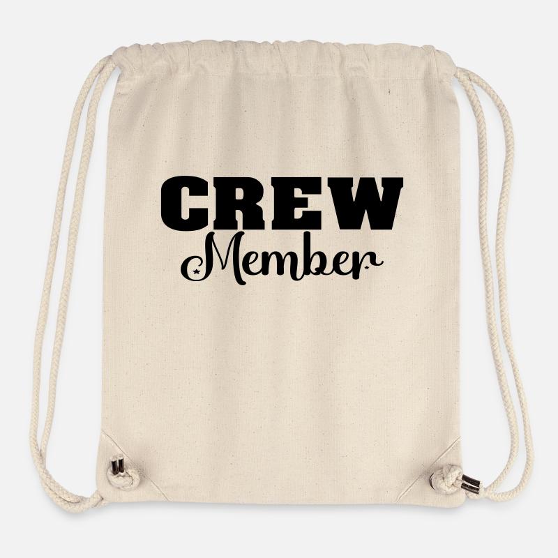 Crew Member - Stanley/Stella recycelter Gym Bag - Naturweiß