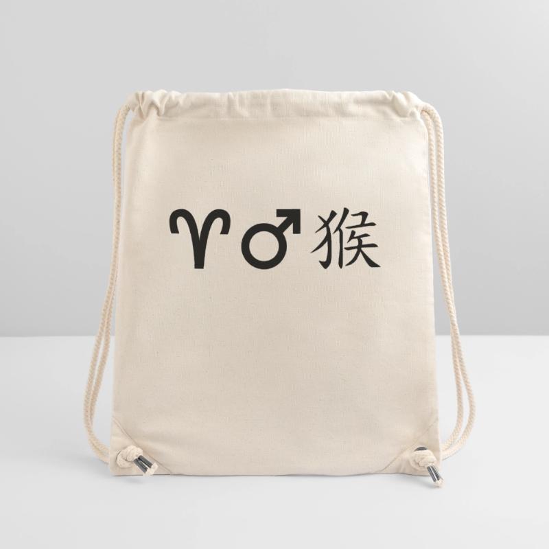 Aries Mars Monkey Stanley/Stella Recycled Gym Bag