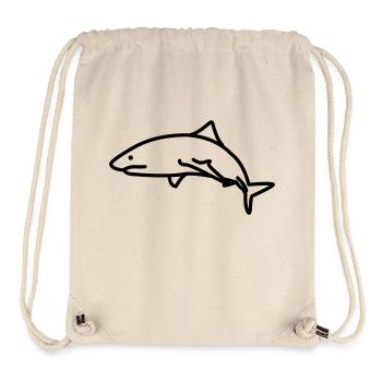 shark - Stanley/Stella Recycled Gym Bag - natural - Front