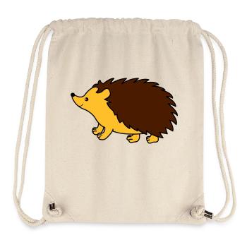 igel comic - Stanley/Stella recycelter Gym Bag - Naturweiß - Vorne