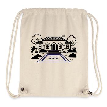 Finca House Villa - Stanley/Stella Recycled Gym Bag - natural - Front