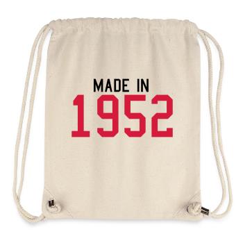 1952 - Stanley/Stella recycelter Gym Bag - Naturweiß - Vorne