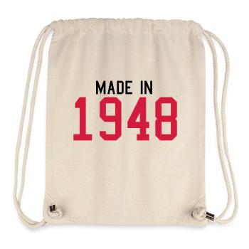1948 - Stanley/Stella Recycled Gym Bag - natural - Front