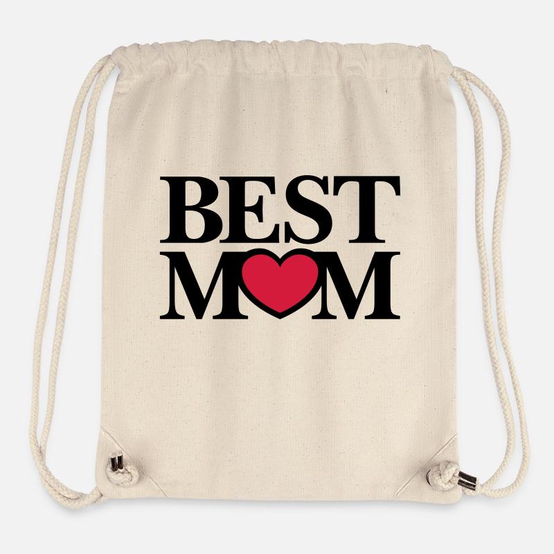 Best Mom - Stanley/Stella Recycled Gym Bag - natural