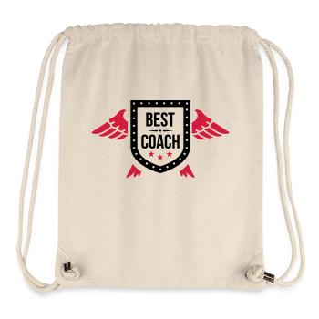 Coach / Coaching / Sport / Training / Trainer - Stanley/Stella Recycled Gym Bag - natural - Front