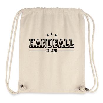 handball is life 2 - Stanley/Stella Recycled Gym Bag - natural - Front