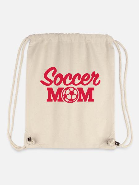 Soccer - Stanley/Stella Recycled Gym Bag - natural