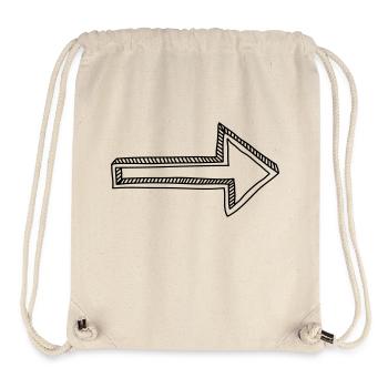 arrow - Stanley/Stella Recycled Gym Bag - natural - Front