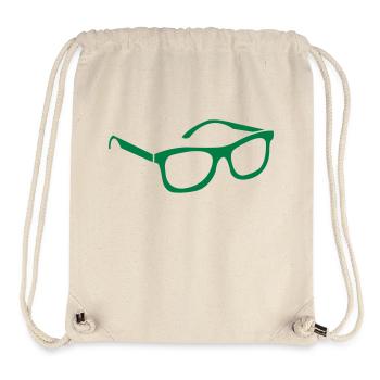 Lunettes - Sac à cordon recyclé Stanley/Stella - blanc naturel - Devant
