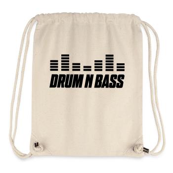 Drum Bass - Sac à cordon recyclé Stanley/Stella - blanc naturel - Devant