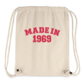 1969 - Stanley/Stella recycelter Gym Bag - Naturweiß - Vorne