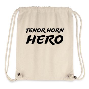 Tenor Horn Hero - Stanley/Stella recycelter Gym Bag - Naturweiß - Vorne