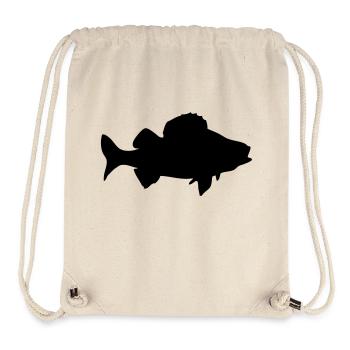 Barsche - Stanley/Stella recycelter Gym Bag - Naturweiß - Vorne
