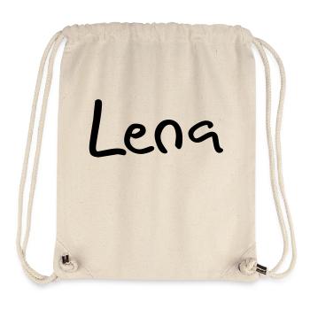 lena - Stanley/Stella recycelter Gym Bag - Naturweiß - Vorne