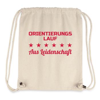 Orienteering / Orienteer / Orientierungslauf - Stanley/Stella recycelter Gym Bag - Naturweiß - Vorne