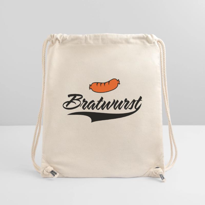 Bratwurst tout simplement délicieuse Sac à cordon recyclé Stanley/Stella