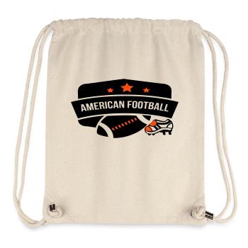 American football - Stanley/Stella Recycled Gym Bag - natural - Front