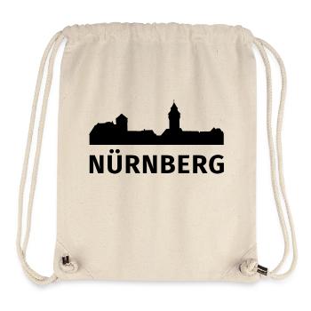 Nürnberg - Stanley/Stella recycelter Gym Bag - Naturweiß - Vorne