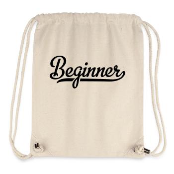 beginner - Stanley/Stella recycelter Gym Bag - Naturweiß - Vorne