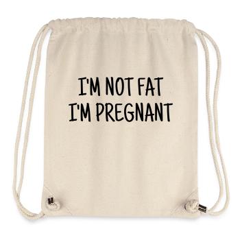 Fat - Chubby - Sport - Diet - Humor - Plump - Joke - Stanley/Stella Recycled Gym Bag - natural - Front