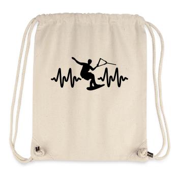 wakeboarden - Stanley/Stella recycelter Gym Bag - Naturweiß - Vorne