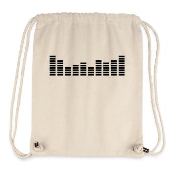 beat_f1 - Stanley/Stella recycelter Gym Bag - Naturweiß - Vorne