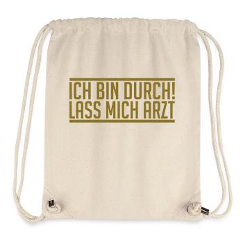 Arzt - Stanley/Stella recycelter Gym Bag - Naturweiß - Vorne