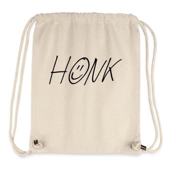 Der original HONK - Stanley/Stella recycelter Gym Bag - Naturweiß - Vorne