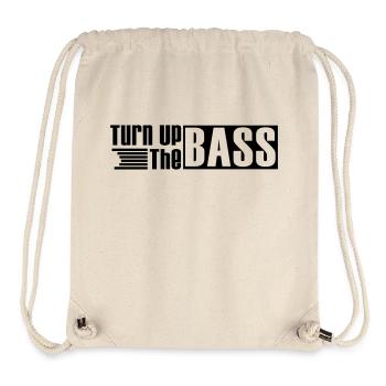 turn_up_the_bass_f1 - Stanley/Stella Recycled Gym Bag - natural - Front